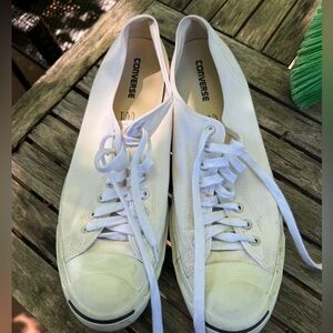 White converse Jack Purcell